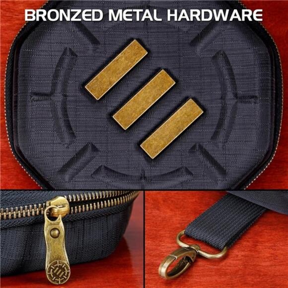 DND Dice Tray and Case - DND Dice Holder for up to 150D&D Dice with Rugged Shell - Picture 5 of 7